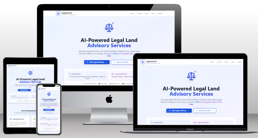 LegalLand AI – RAG & Computer Vision System